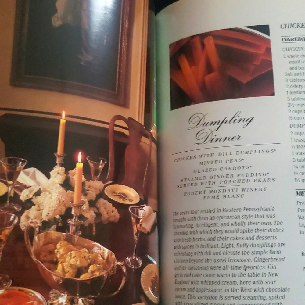 Vtg Glorious American Food by Christopher Idone 1985